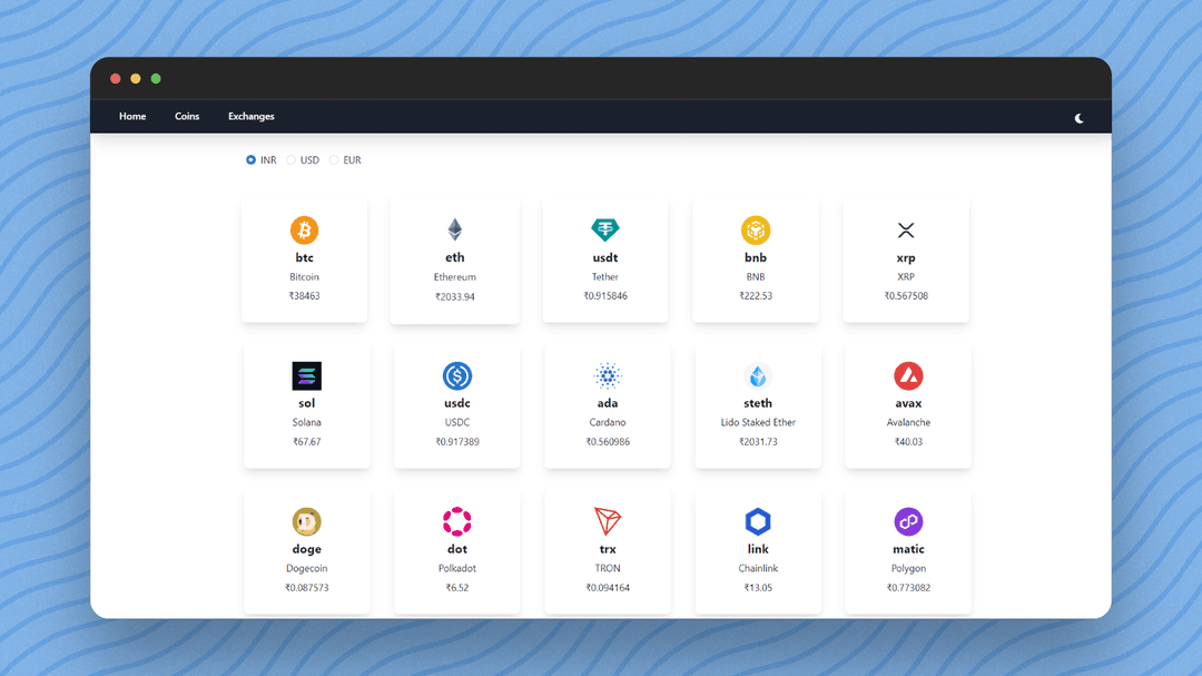 Crypto App